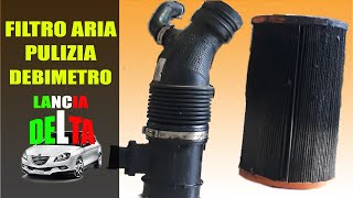 Sostituzione filtro aria LANCIA DELTA 1.6 Multijet 120 cv