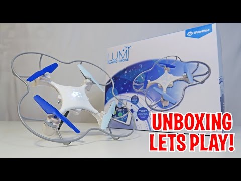Unboxing & Let's Play - LUMI - Gaming Drone -Quadcopter by WowWee - - UCkV78IABdS4zD1eVgUpCmaw