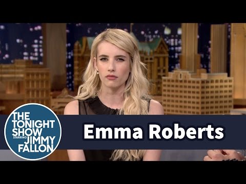 Emma Roberts Teaches Jimmy How to Perfect a Bitch Face - UC8-Th83bH_thdKZDJCrn88g