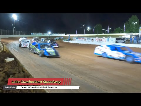 Lake Cumberland Speedway - Modified Feature - 5/11/2024 - dirt track racing video image