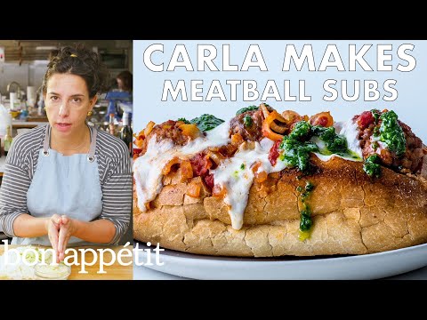 Carla Makes Meatball Subs | From the Test Kitchen | Bon Appétit - UCbpMy0Fg74eXXkvxJrtEn3w