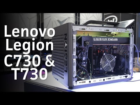 We found PC's at E3! Lenovo brought the Legion C730 & T730 - UCDC1Pas1aocEA5HBl7jp0ew