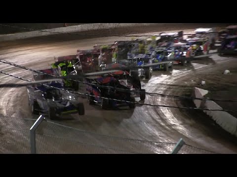 Orange County Fair Speedway Modifieds From 4-8-23 - dirt track racing video image