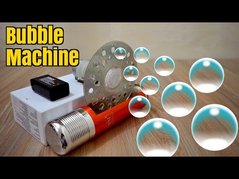 How to Make a Bubble Machine - Homemade - UCXvVAb441c5pLK_ksEK4F4A