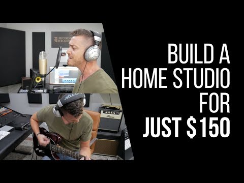 How To Build A Home Studio For Under $150 - RecordingRevolution.com - UCjRzsiP_aDWWLHV4-2LKBtg