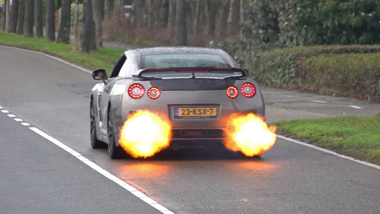 Tuning Cars Accelerating! Flaming GT-R, Aventador, 800HP E63S AMG, RS6 C8 Stage 2, BRABUS C63S