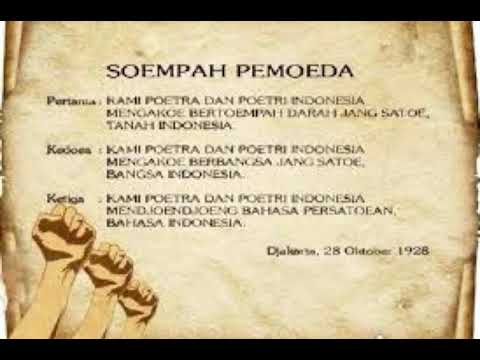 Sumpah Pemuda -Rekaman Suara Asli Tahun 1928