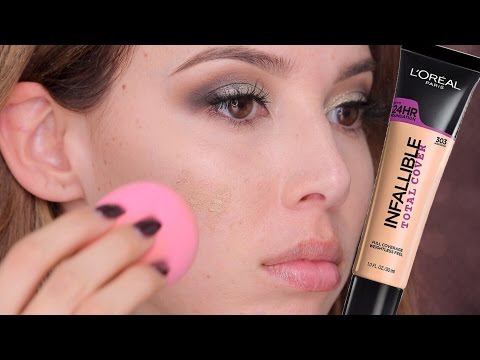 L'Oreal Infallible Total Cover: FIRST IMPRESSION, SWATCHES, APPLICATION | LUSTRELUX - UCC0EqtXQ9at6ON_-ZYJaImA