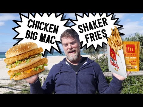 NEW McDonalds CHICKEN BIG MAC & CHEESEBURGER SHAKER FRIES FOOD REVIEW - Greg's Kitchen - UCGXHiIMcPZ9IQNwmJOv12dQ