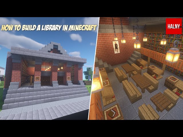 8 Minecraft Library Ideas