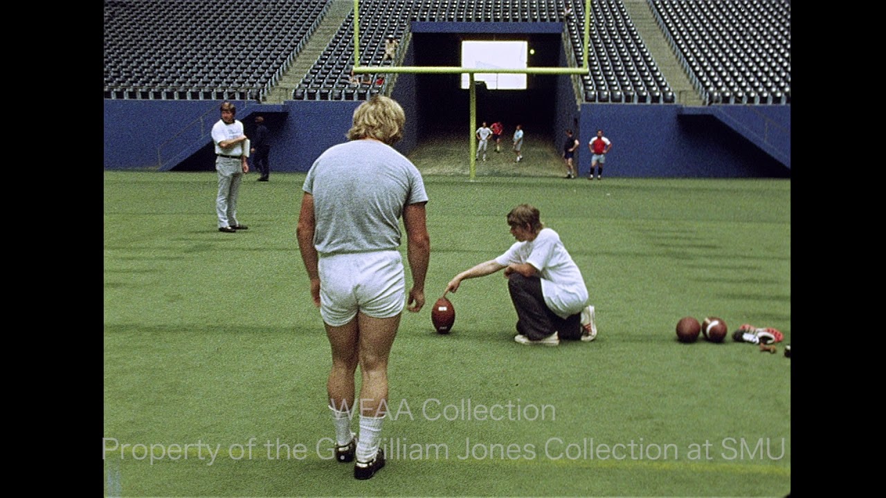 1975 Cowboys Tryouts video clip