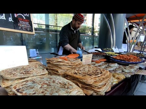 Food from Morocco, Msemen Flat Bread and More. Seen in London. World Street Food - UCdNO3SSyxVGqW-xKmIVv9pQ