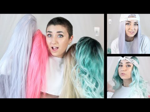 Wig Haul and Review - Trying on Wigs For The First Time - UCRWMaVAQWgmaFkOjK-4RAIg