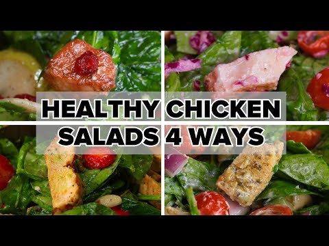 Healthy Chicken Salads 4 Ways - UCJFp8uSYCjXOMnkUyb3CQ3Q