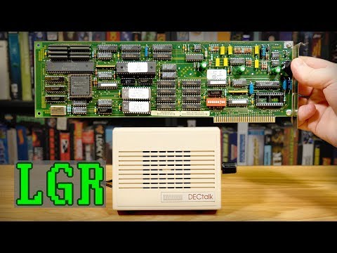LGR Oddware: $1,200 DECtalk PC Speech Synthesizer - UCLx053rWZxCiYWsBETgdKrQ