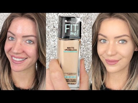 First Impressions | Maybelline FIT ME! Matte and Poreless Foundation | Stephanie Lange - UCZQ0XPE7wxMafUf8dIHOxgQ