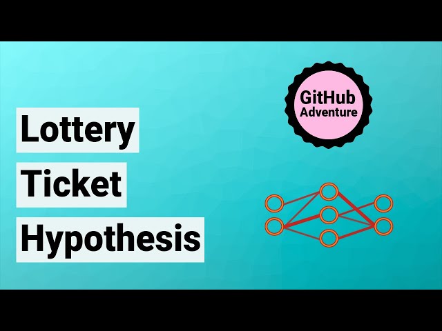 The Lottery Ticket Hypothesis and PyTorch