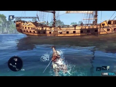Assassin's Creed 4 Caribbean Gameplay (13 Minutes) - UC64oAui-2WN5vXC7hTKoLbg