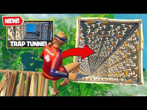 new trap tunnel race gamemode in fortnite battle royale - game modes in fortnite battle royale