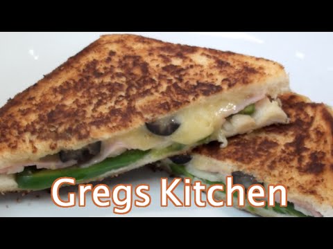 Jalapeño Toasted Pizza Sandwich  - Greg's Kitchen - UCGXHiIMcPZ9IQNwmJOv12dQ