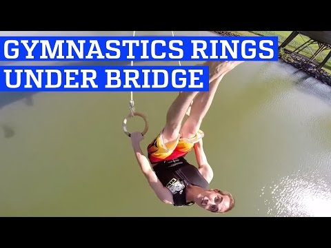 Bridge Stunts with Gymnastics Rings! | People are Awesome - UCIJ0lLcABPdYGp7pRMGccAQ