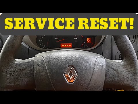 How to reset the service in the Renault Master van? - Renault Master (MK 3)