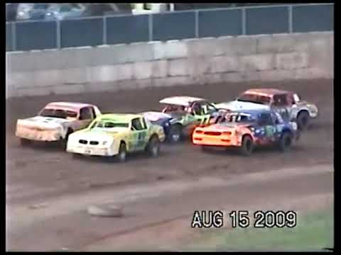 8/15/2009 Shawano Speedway Races - dirt track racing video image