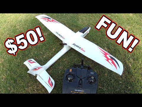 Super Easy Beginner RC Airplane // Volantex Ranger 600 ✈️ - UCnJyFn_66GMfAbz1AW9MqbQ