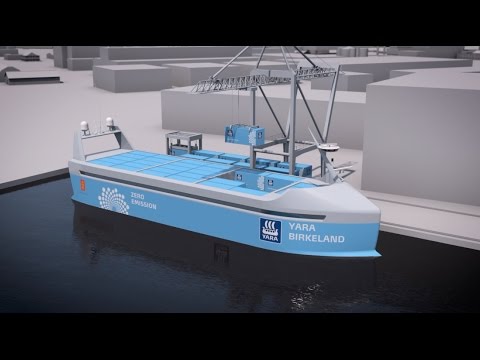 First Electric, Autonomous Cargo Ship Will Protect Lives On The Road And At Sea - UCcyq283he07B7_KUX07mmtA