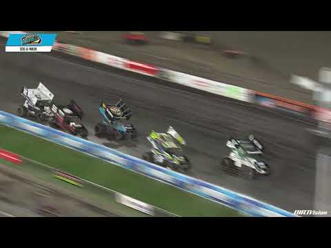 Knoxville Raceway Pro Sprint Highlights // July 13, 2024 - dirt track racing video image