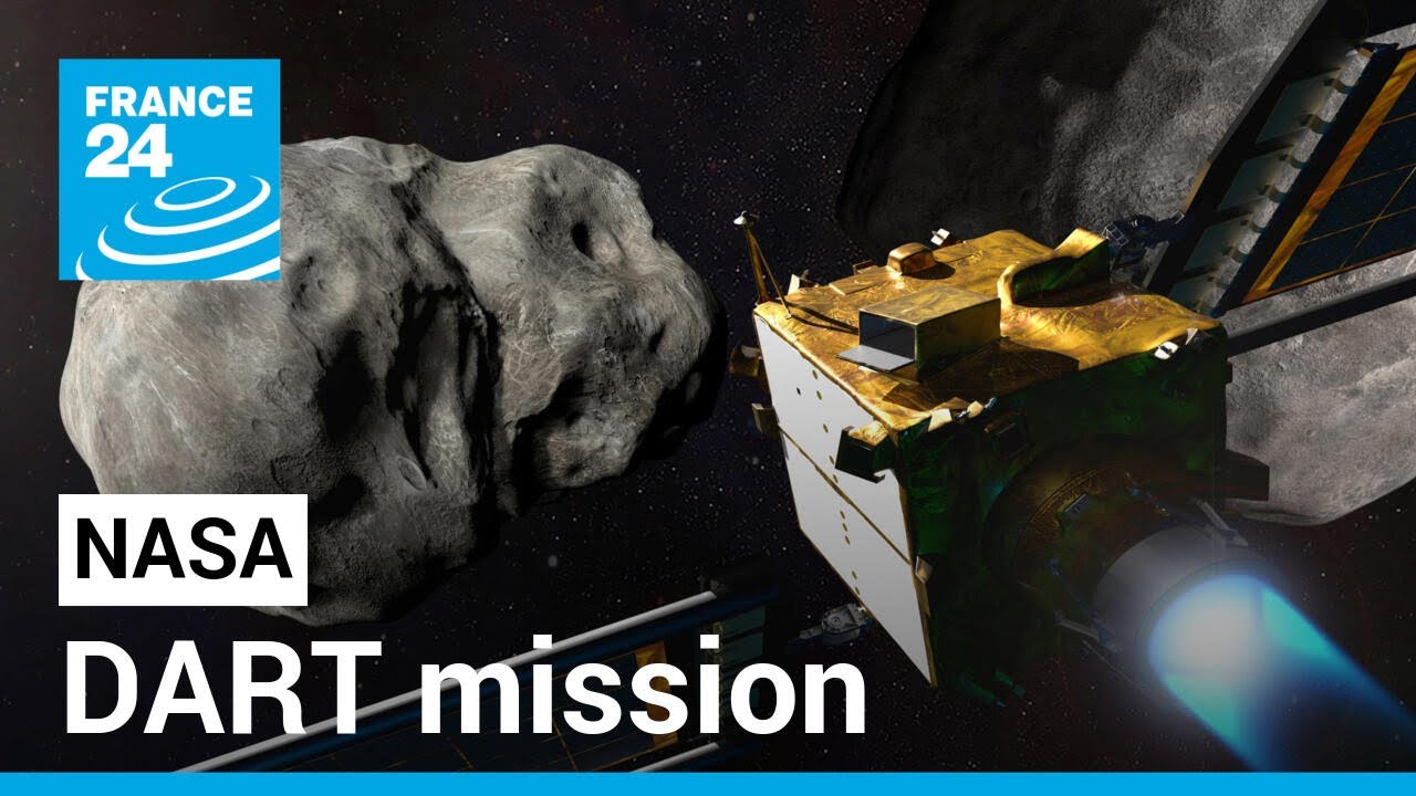 NASA’s DART mission successfully smashes spacecraft into asteroid • FRANCE 24 English