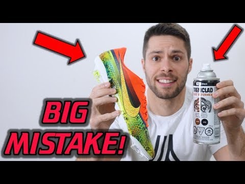 DON'T DO THIS! - Why You Should NOT Paint Your Soccer Cleats/Football Boots - UCUU3lMXc6iDrQw4eZen8COQ