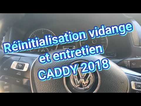 Zresetuj ostrzeżenie o przeglądzie (serwisie) Volkswagen Caddy.