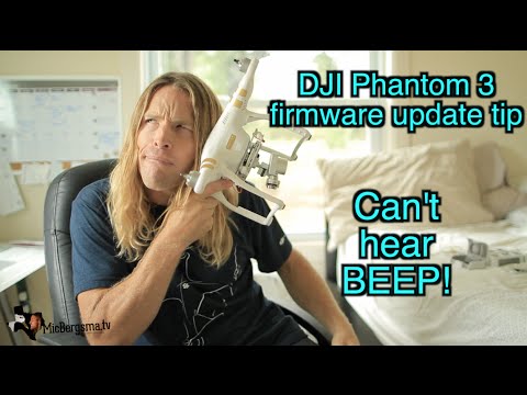 DJI Phantom 3 Firmware Update Tip for who can't hear the beep! - UCTs-d2DgyuJVRICivxe2Ktg