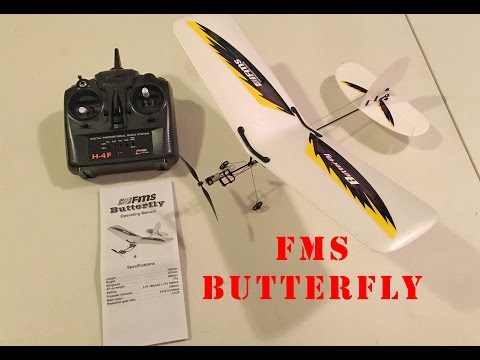 FMS Butterfly RTF Airplane Unboxing - UCLqx43LM26ksQ_THrEZ7AcQ