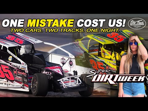Two Cars. Two Tracks. Double The Mayhem! Oswego Speedway By Day Brewerton Speedway By Night - dirt track racing video image