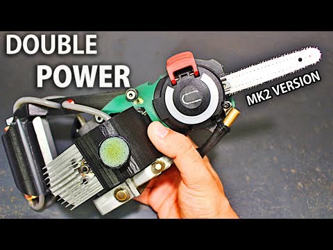 Micro Nitro Powered Chainsaw MK2 - Double the Power! - UCfCKUsN2HmXfjiOJc7z7xBw