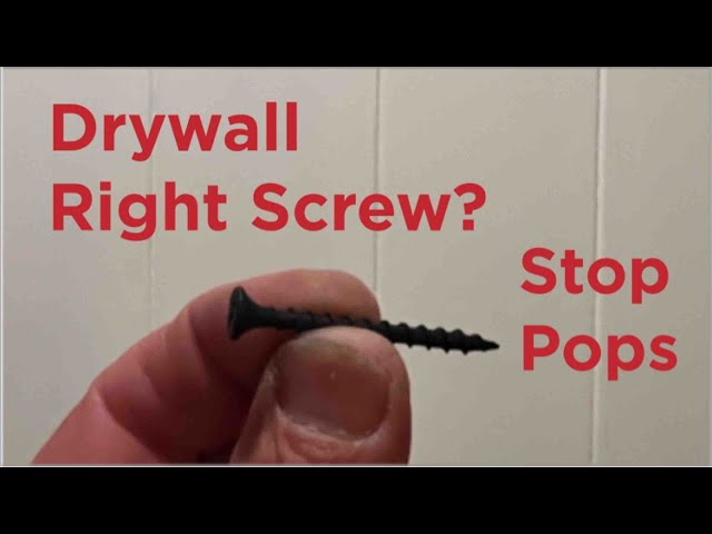 What Size Drywall Screws Do I Need?