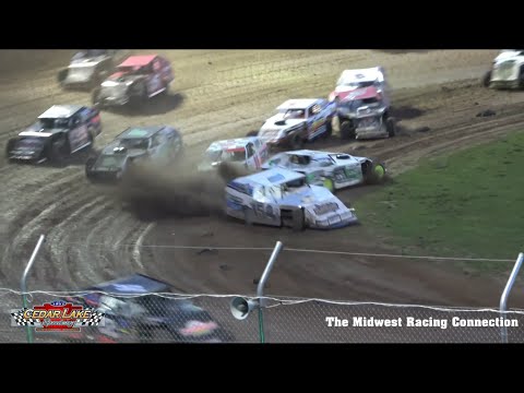 Win &amp; Wreck Reel - Cedar Lake Speedway 05/07/2022 - dirt track racing video image