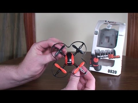 UDI R/C - U839 Nano Quadcopter - Review and Flight - UCe7miXM-dRJs9nqaJ_7-Qww