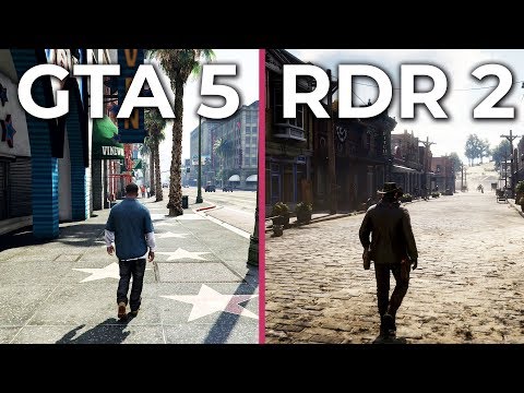 Red Dead Redemption 2 (Xbox One X) vs. GTA 5 (PC 4K Ultra) Graphics Comparison - UCy1-UfHBaFlQHDLNU9lYiyQ