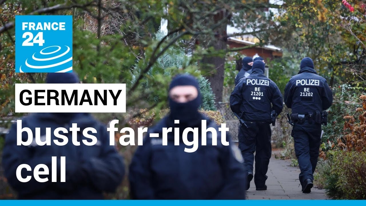 Germany raids far-right ‘terrorist’ group suspected of planning coup • FRANCE 24 English