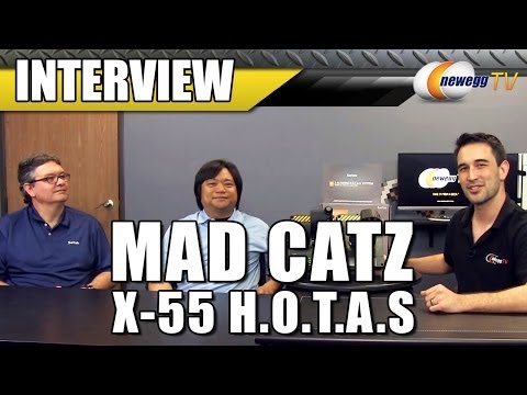 Mad Catz X-55 Saitek Pro Flight Rhino H.O.T.A.S.System for PC Interview - Newegg TV - UCJ1rSlahM7TYWGxEscL0g7Q