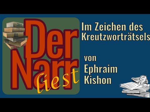 Der Narr liest Folge 288: Im Zeichen des Kreuzworträtsels von Kishon