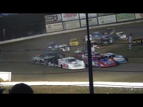 Lucas Oil Late Model Feature - Deer Creek Speedway 07/06/2023 - dirt track racing video image