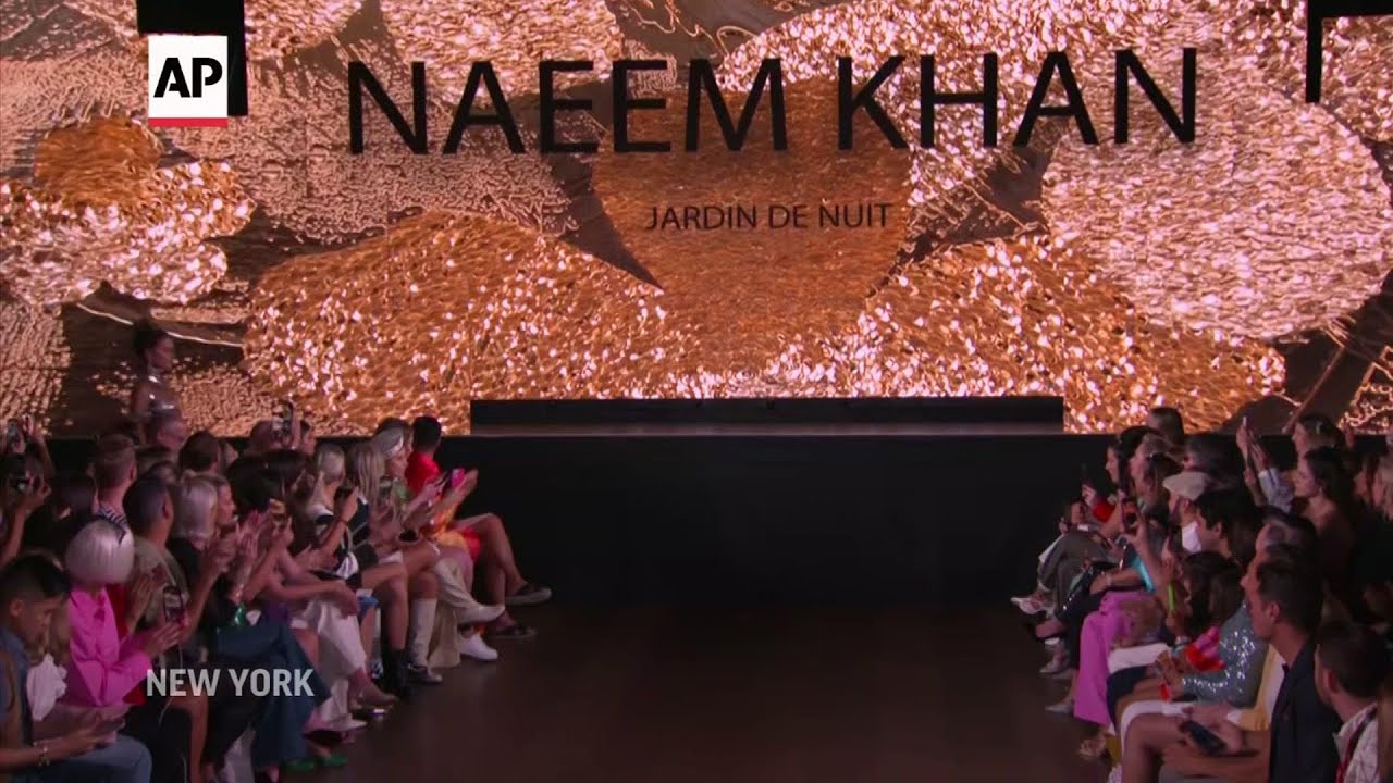 Kate Beckinsale hits the runway at Naeem Khan’s NYFW show