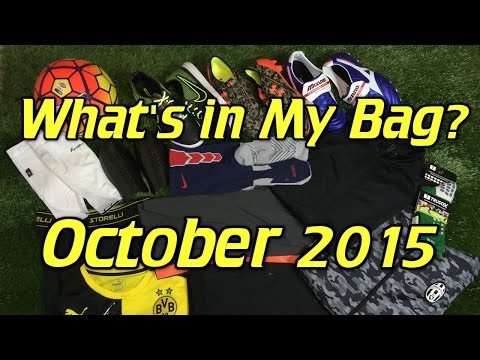 What's In My Soccer Bag - October 2015 - UCUU3lMXc6iDrQw4eZen8COQ