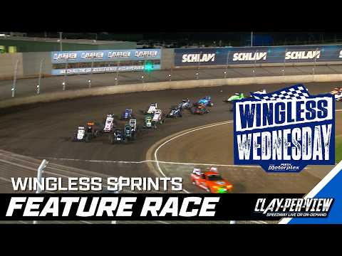 Wingless Sprints | Wingless Wednesday - Perth - 22nd Apr 2026 | Clay-Per-View - dirt track racing video image