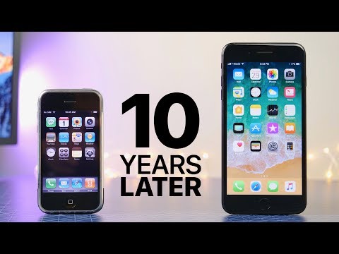 First iPhone 10 Years Later (iOS 1.0 vs 11.0) - UCj34AOIMl_k1fF7hcBkD_dw