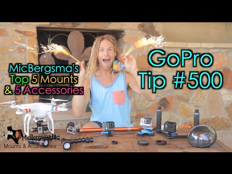 MicBergsma's Top 5 Mounts / 5 Accessories - GoPro Tip #500 !!! - UCTs-d2DgyuJVRICivxe2Ktg